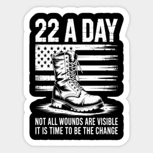 Veteran Suicide Awareness Sticker